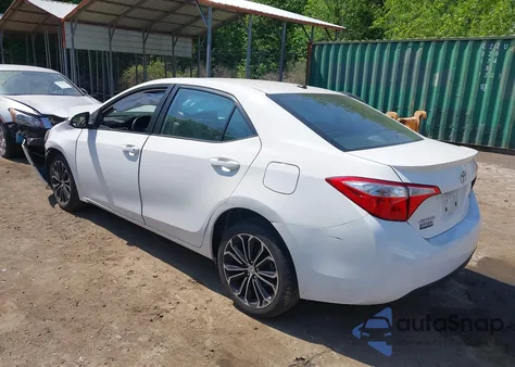 2016 Toyota Corolla S Premium z USA, uszkodzony, nr VIN 2T1BURHE6GC715530